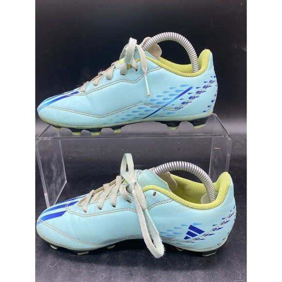 Adidas X SPEEDPORTAL.4 Soccer Cleats Aqua Blue GW8498 Kids Size 2 - Picture 2 of 7